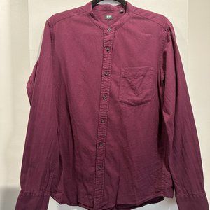 Uniqlo Wine Red Shirt